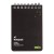 Spiral Notepad A7 PP Cover Black 96 pg Spiral Notepad A7 PP Cover Black 96 pg